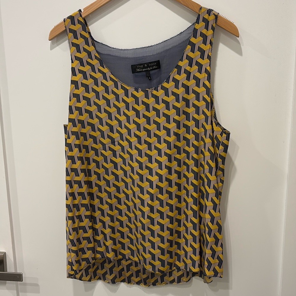 Rag & Bone Silk Tank L